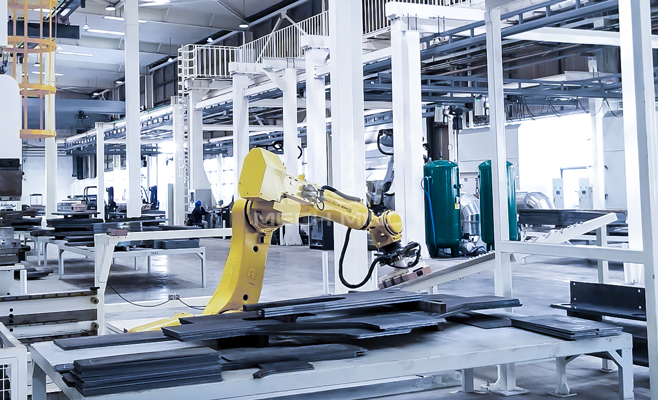 3D視覺引導(dǎo)鋼板折彎上料 | 某大型機(jī)械工程公司